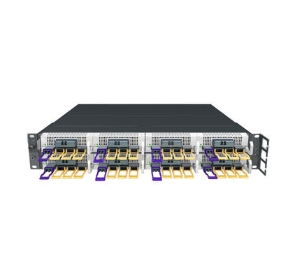 2U Data Center Interconnection Network Transport Platform Interfaccia CFP2 QSFP28