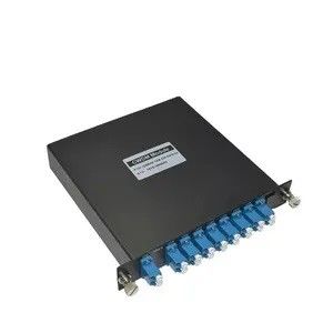 4 canali ITU LGX Box Multiplexer a doppia fibra DWDM Mux Demux