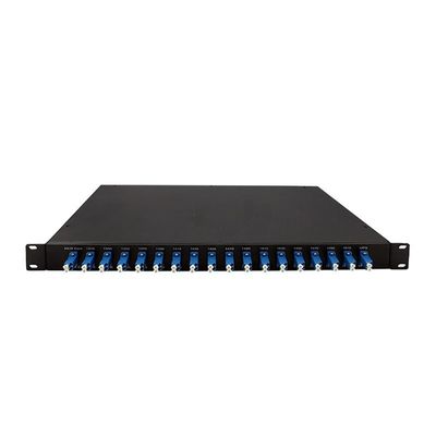 4 canali ITU LGX Box Multiplexer a doppia fibra DWDM Mux Demux