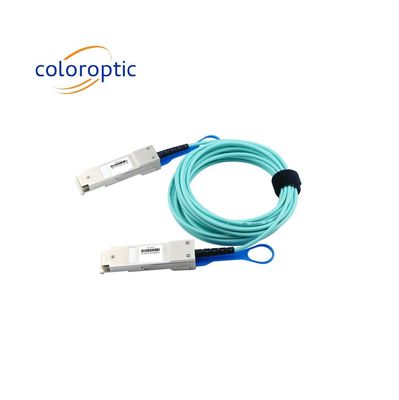 40G QSFP+ 3 - 100m Lunghezza AOC cavo ottico attivo Infiniband QDR / DDR / SDR