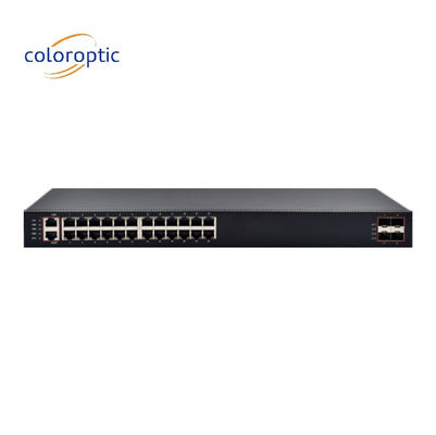 High Performance Layer 3 Core Network Switch con 24 porte 4*10G SFP+