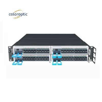 2 Interruttore di rete di base RU QSFP28 SFP+ per l'interconnessione del data center
