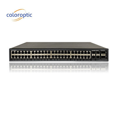 CE Layer 2 Enterprise Network Switch con porte 48*2.5GE, 4*10GE, 2*40GE