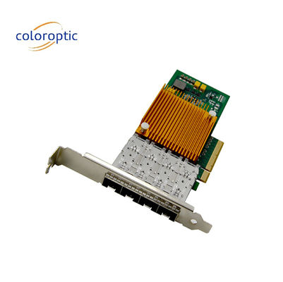 10G Quad Port Ethernet Network Adapter NIC ottica per Microsoft Windows Server