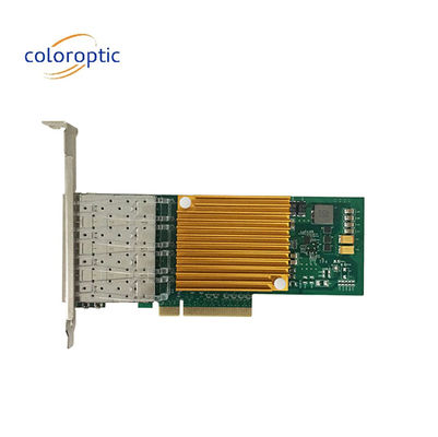 10G Quad Port Ethernet Network Adapter NIC ottica per Microsoft Windows Server