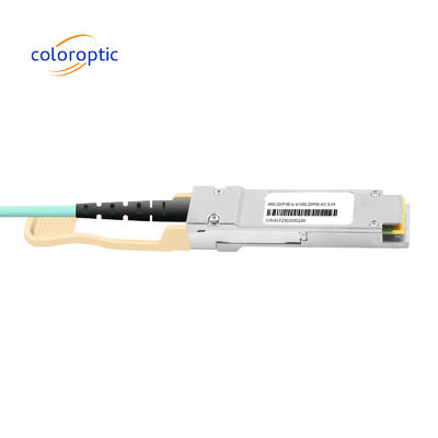 Cavo DAC in lega di alluminio AOC da 40G QSFP+ a 4 x10G SFP+ per collegamenti Ethernet