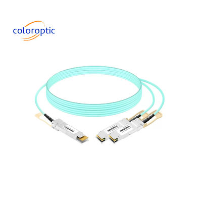 CO-1X1CP AOC DAC Cable 400G OSFP a 2x200G QSFP56 collegamenti