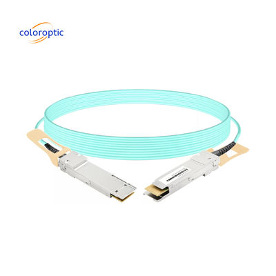 QSFP28 100G AOC per Arista 100G Switch e porte del router Potenza inferiore, basso tasso di errore.
