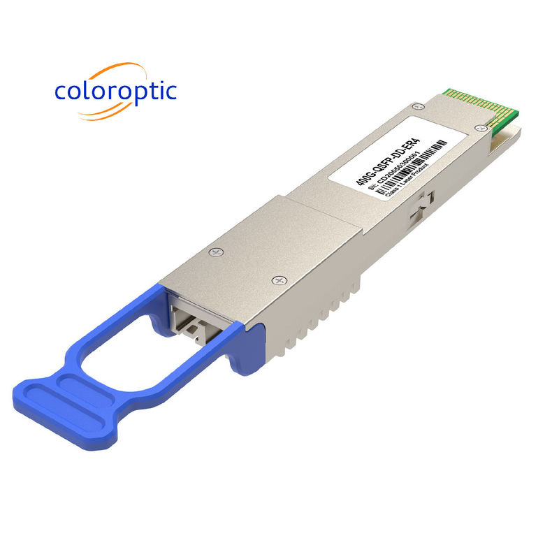 200G Ethernet Transceiver QSFP DD Modulo per ER4 40km SMF 12W Consumo di energia