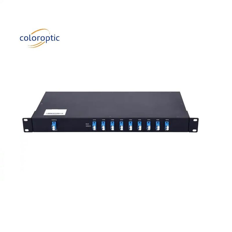 8 canali WDM Modello CWDM MUX con connettore LC per la rete di accesso