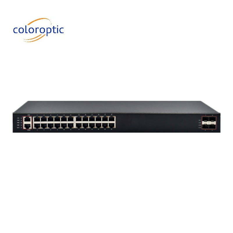 High Performance Layer 3 Core Network Switch con 24 porte 4*10G SFP+