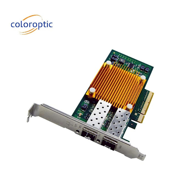 10G Dual Port Infiniband Pcie Card Ottica NIC Pci Express 3.0 Pcie Gigabit Card