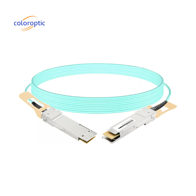 QSFP28 100G AOC per Arista 100G Switch e porte del router Potenza inferiore, basso tasso di errore.