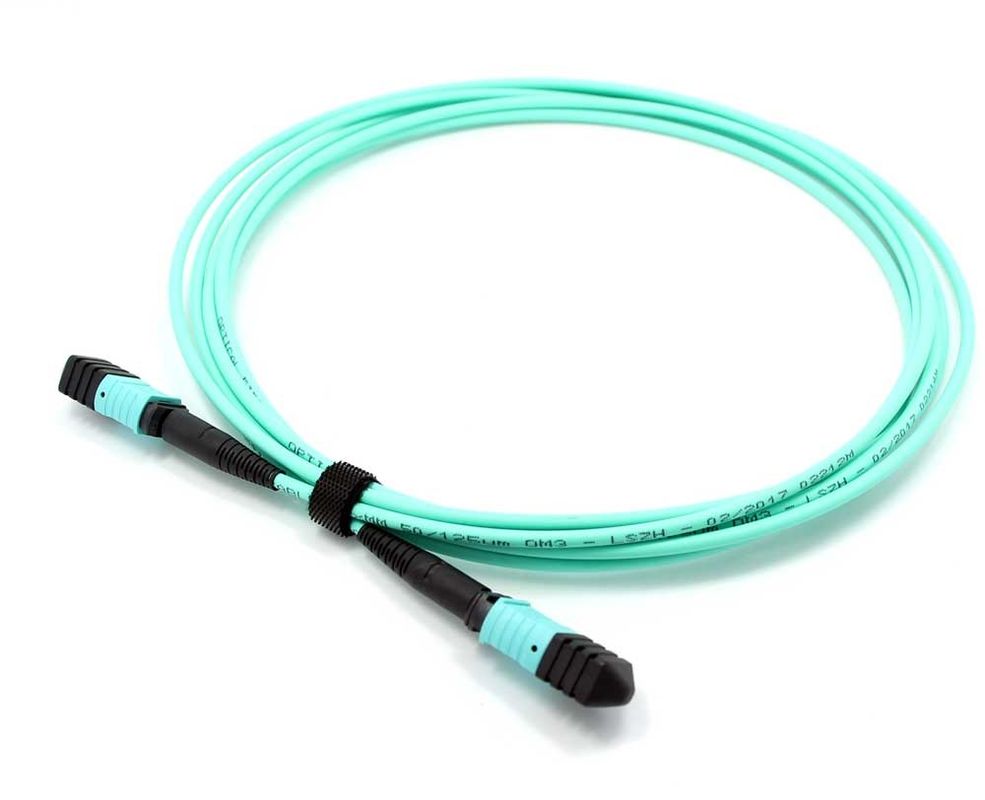 Cable multimodo a 16 fibre Mpo per moduli Qsfp-Dd da 400 g nella rete AI