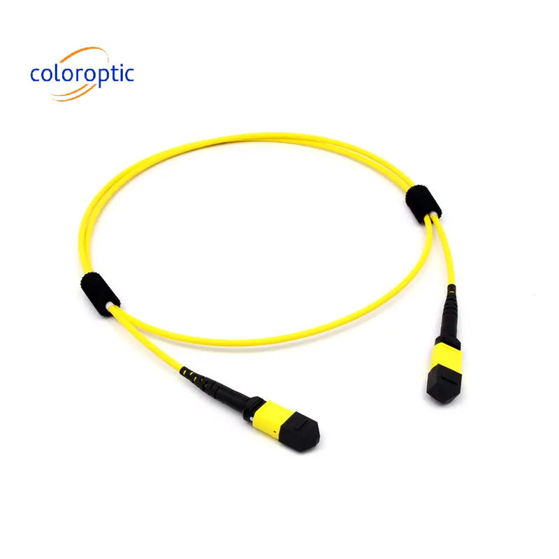 Mtp(Mpo) Single-mode 16 FIBRE G657.A1 (9/125) PATCH CABLE per il connettore APC PSM8 400G